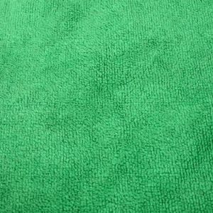 Green Microfiber Cleaning Towel