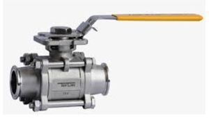 Three Piece Screwed End Ball Valve