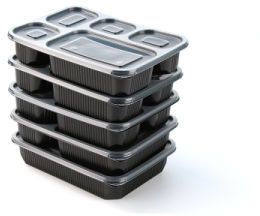 plastic disposable meal trays