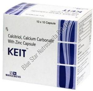 Calcitriol, Calcium Carbonate With Zinc Capsules