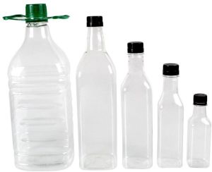 Transparent Pet Plastic Bottle