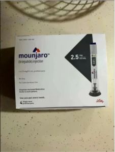 Mounjaro Tirzepatide Injection 2.5 mg box