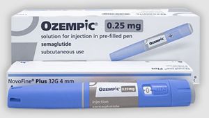 Ozempic Semaglutide Injection 0.25 mg box