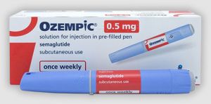 Ozempic Semaglutide Injection 0.5 mg boxes