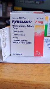 Rybelsus Semaglutide Tablets 7 mg box