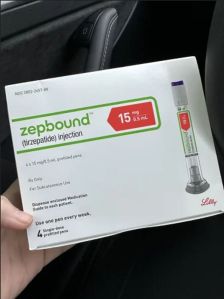 Zepbound Tirzepatide Injection 15 mg box
