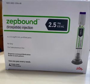 Zepbound Tirzepatide Injection 2.5mg box