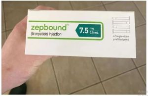 Zepbound Tirzepatide Injection 7.5 mg box