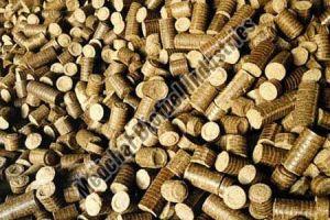 Shank 90MM Biomass Briquettes, Color : Brown