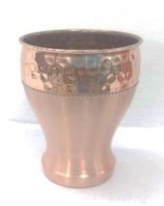 copper drinking glass