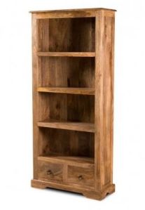 Mango Wood Tall Book Shelf