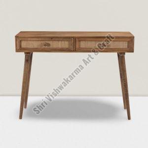 Cane 2 Drawer Console Table