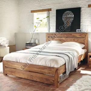 Dessart Modern Sheesham Wood Bed