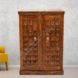 Diamond Design Bar Cabinet