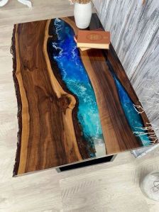 Designer Epoxy Resin Table