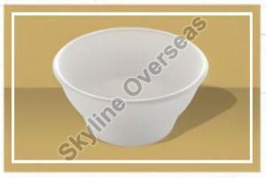 Skyline Overseas 250ml Sugarcane Bagasse Bowl, Color : White for Hotels