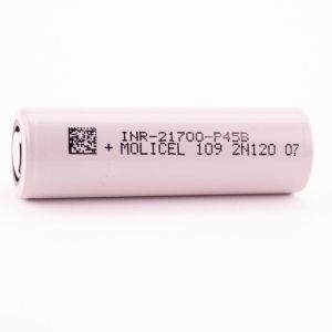 Molicel INR21700 P45B 4500mAh Lithium-Ion Battery (10C), for Vehicles