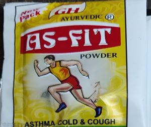 Gopal Herbal As -Fit Powder for cold and cough pack of 28 pcs