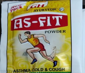 Gopal Herbal As fit Powder for cold and cough pack of 56 pcs