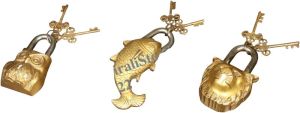 Antique Brass Door Locks