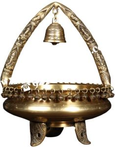 Ganesha Temple Brass Urli