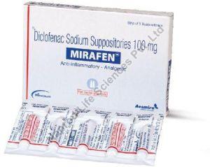 Mirafen 100mg Suppository