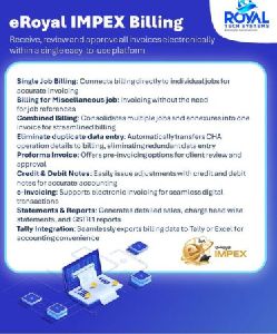 e-Royal Impex Billing Software