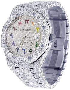 Icedout moissanite automatic watches 35MM Dial