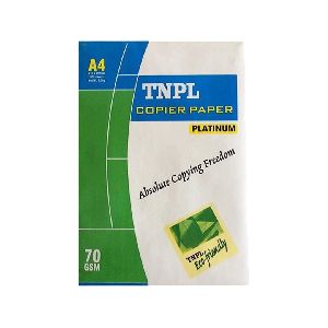 TNPL Platinum A4 70 GSM Copier Paper 500 Sheets (Pack of 1 Ream)