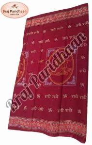 Braj Paridhaan Cotton Radhey Printed Dupatta