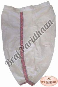 Cotton Dhoti with Multiple Border