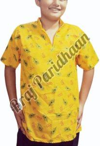 Braj Paridhaan Radhe Printed Short Kurta