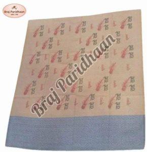 Braj Paridhaan Wool Cotton Radhey Printed Shawl