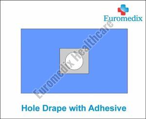 Non Woven Hole Drape With Adhesive