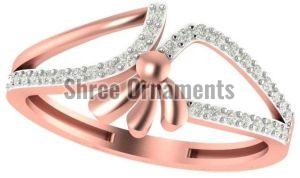 M-PLR-3944 Ladies Rose Gold Ring