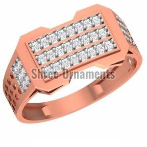 R-SJGR-2225 Mens Rose Gold Ring