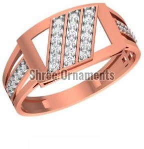 R-SJGR-2239 Mens Rose Gold Ring, Occasion : Party, Wedding