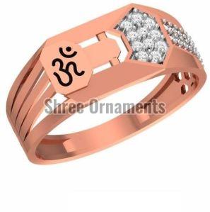 R-SJGR-2253 Mens Rose Gold Ring