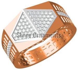 SJGR-2385 Mens Gold Ring