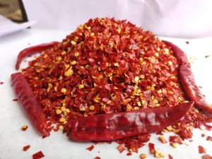 Organic Red Chilli Flakes, Packaging Type : Plastic Packet