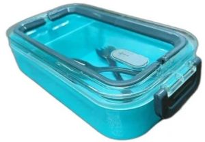 Blue Plastic Lunch Box