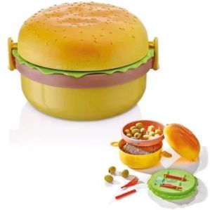 Burger Shape Lunch Box