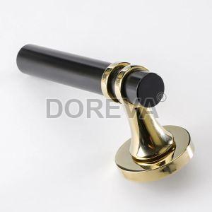 MH-08 Black Gold Door Handle