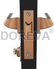 PVD Rose Gold 45mm Baby Latch Mortise Lock