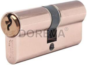 PVD Rose Gold 60mm Both Side Key Cylinder Lock