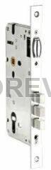 Stainless Steel 60x85mm Double Door Mortise Lock