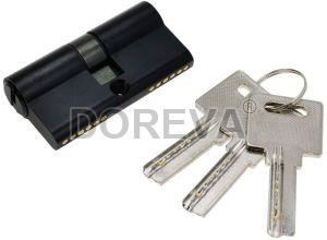 Z Black 60mm Both Side Key Cylinder Lock