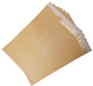 13x15 Inch Plain Brown Paper Courier Bag
