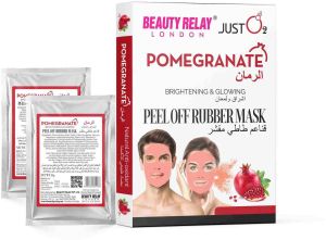 Just O2 Pomegranate Peel Off Rubber Mask
