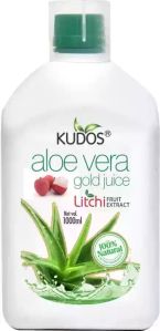 Kudos Aloevera Gold Juice with Litchi Extract